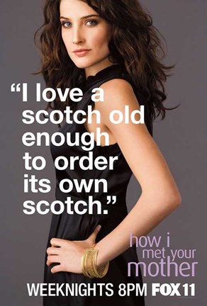 Framed How I Met Your Mother - I love a scotch old enough to order its own scotch Print