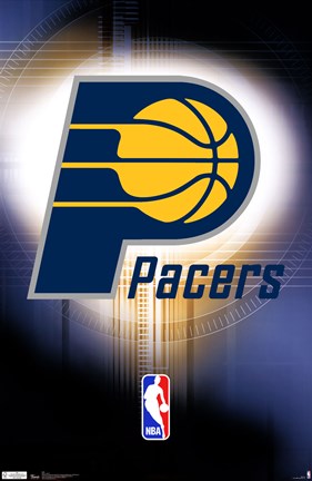 Framed Pacers - Logo 11 Print