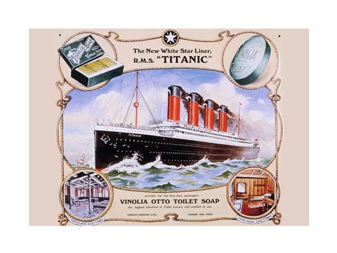 Framed R.M.S. Titanic Print