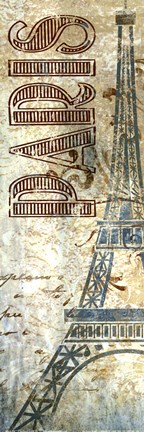 Framed Paris Panel Print