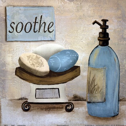 Framed Soothe Print