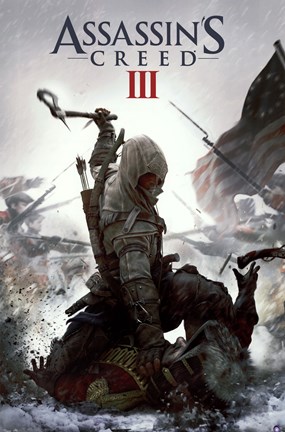 Framed Assassin&#39;s Creed 3 - Key Art Print