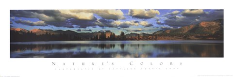 Framed Nature&#39;s Colors-Little Lake Molas Print