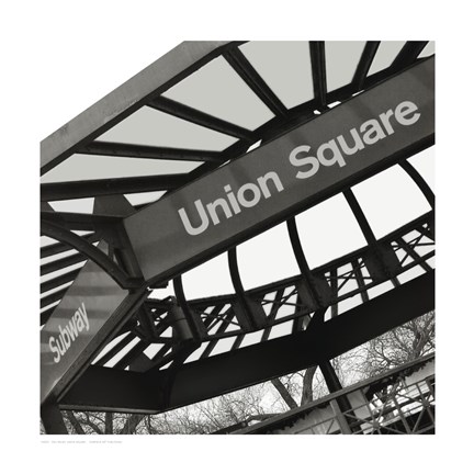 Framed Union Square Subway, NYC Print