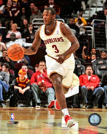Framed Dion Waiters Dribbling The Basketball Print