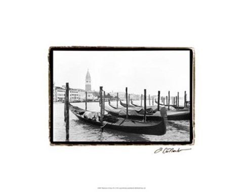 Framed Waterways of Venice XV Print