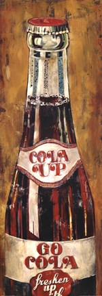 Framed Cola Up Print