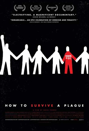 Framed How to Survive a Plague Print