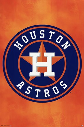 Framed Houston Astros - Logo 13 Print
