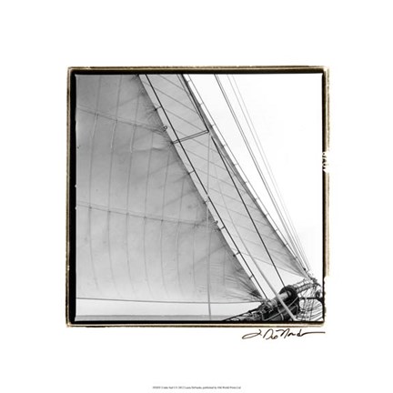 Framed Under Sail I Print