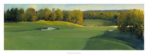 Framed Golf Scene III Print