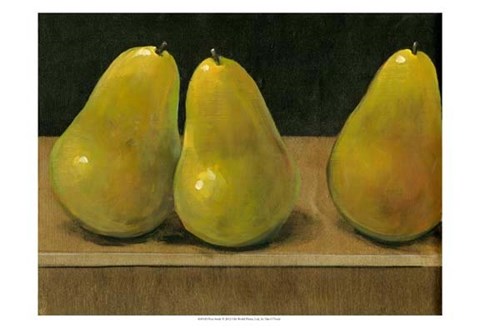 Framed Pear Study Print