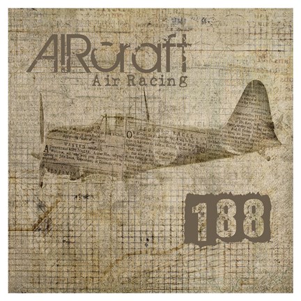 Framed Aviation II - Mini Print