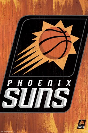 Framed Phoenix Suns - Logo 13 Print