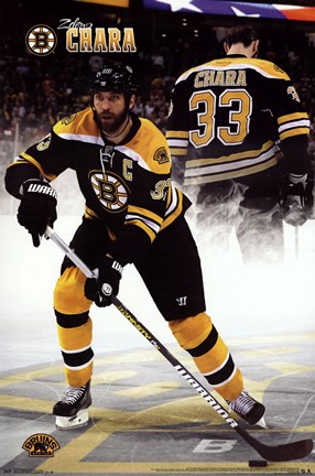 Framed Boston Bruins&#174; - Z Chara 13 Print