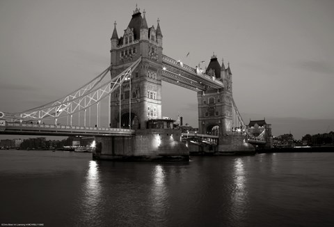 Framed Tower Bridge I Print