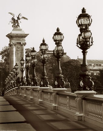 Framed Pont Alexandre Print