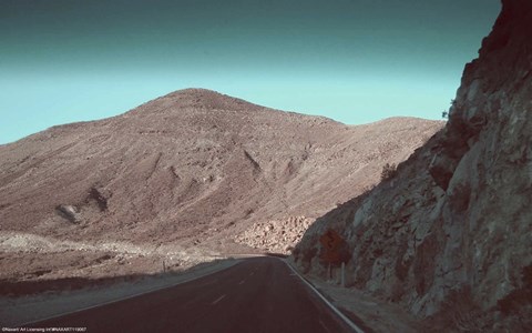 Framed Death Valley Road 2 Print