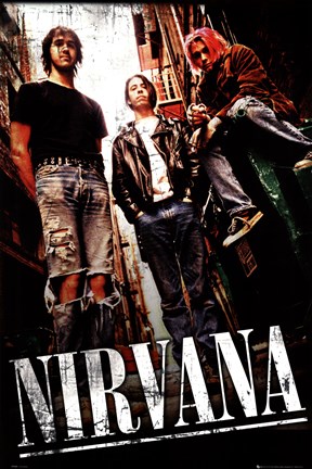 Framed Nirvana - Alley Print