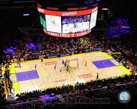 Framed Staples Center 2011 Print