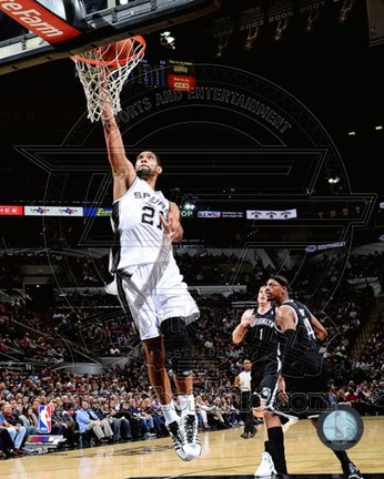 Framed Tim Duncan 2013-14 Action Print