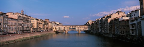 Framed Vecchio Bridge Florence Italy Print
