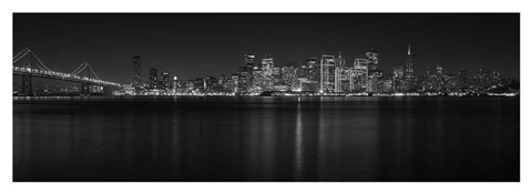 Framed City by the Bay - Treasure Island, CA Print