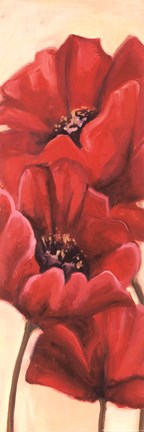 Framed Red Poppy III Print