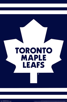 Framed Toronto Maple Leafs&#174; - Logo 14 Print