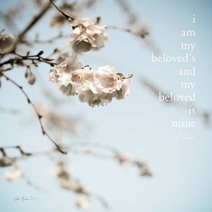Framed I Am My Beloveds Print