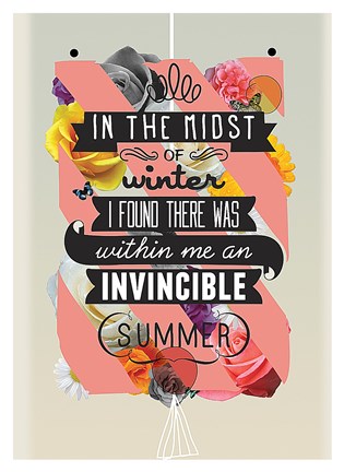 Framed Invincible Summer Print