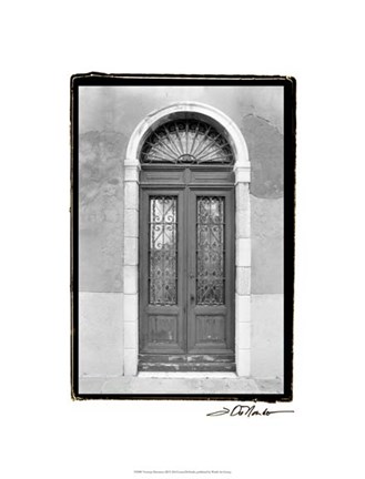 Framed Venetian Doorways III Print