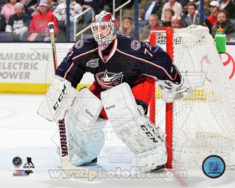 Framed Sergei Bobrovsky 2014-15 Action Print