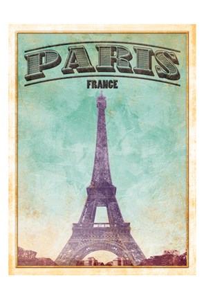 Framed Paris Cover Print