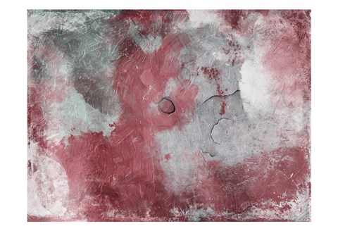 Framed Abstract Marsala Grey Print