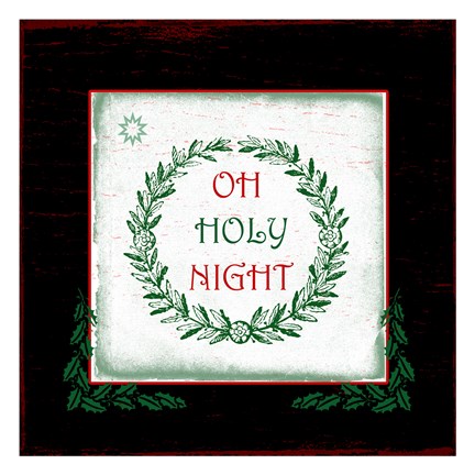 Framed Holy Night Print