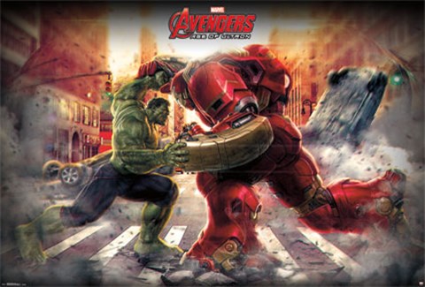 Framed Mural - Avengers 2 - Hulk Print
