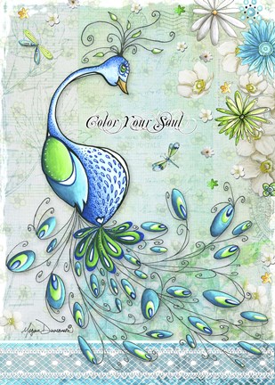 Framed Color Your Soul Print