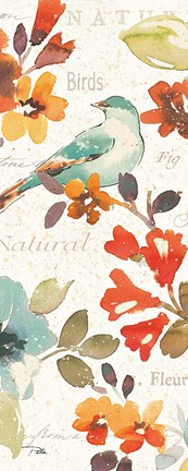 Framed Natures Palette Panel II Print
