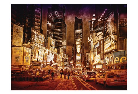 Framed NY Times Square Print