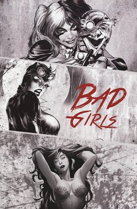 Framed DC Comics - Bad Girls Print