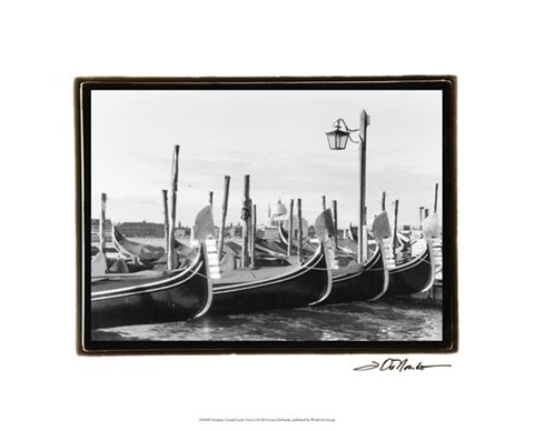 Framed Glimpses, Grand Canal, Venice I Print