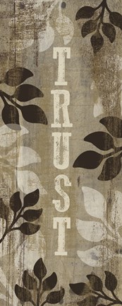 Framed Trust Print