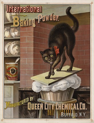 Framed Catastrophe in the Kitchen, 1885 Print