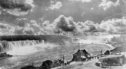Framed Niagara Falls1913 Print