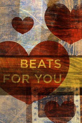 Framed Beats for You Print