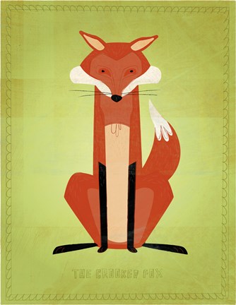 Framed Crooked Fox Print