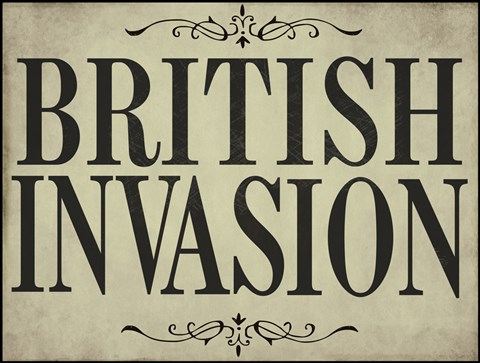 Framed British Invasion Print