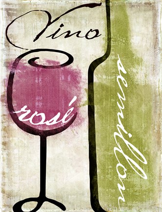 Framed Wine Tasting IV Print