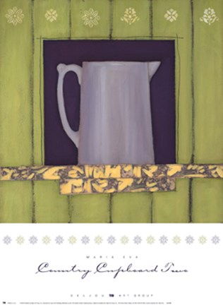 Framed Country Cupboard Two Print